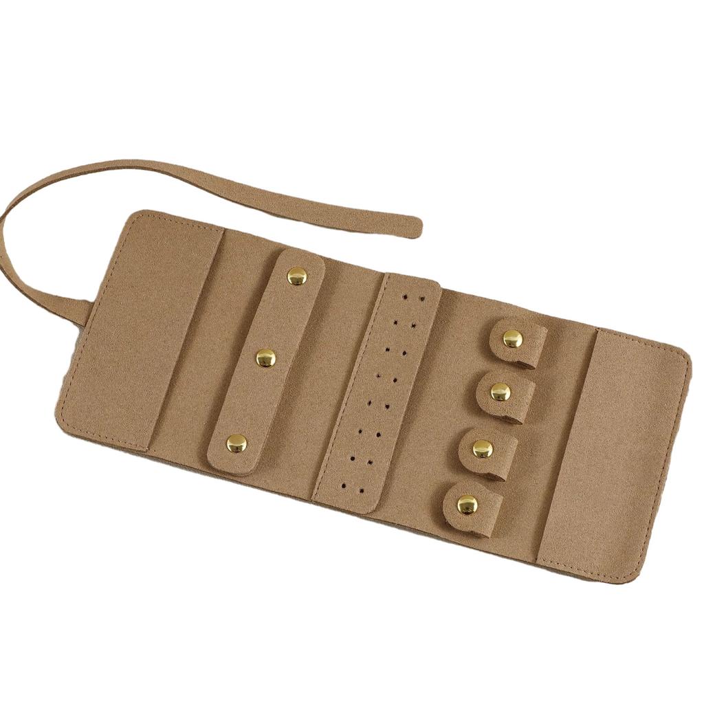 Convenient Jewelry Storage Bag Lightweight Necklace Bracelet Travel Organizer Waterproof Earrings Rings Storage Rolls