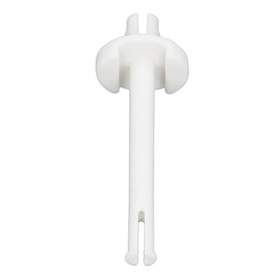4pcs Plastic Sewing Machine Spool Pin Compact White Plastic Spool Pin Lightweight Construction Sturdy Build