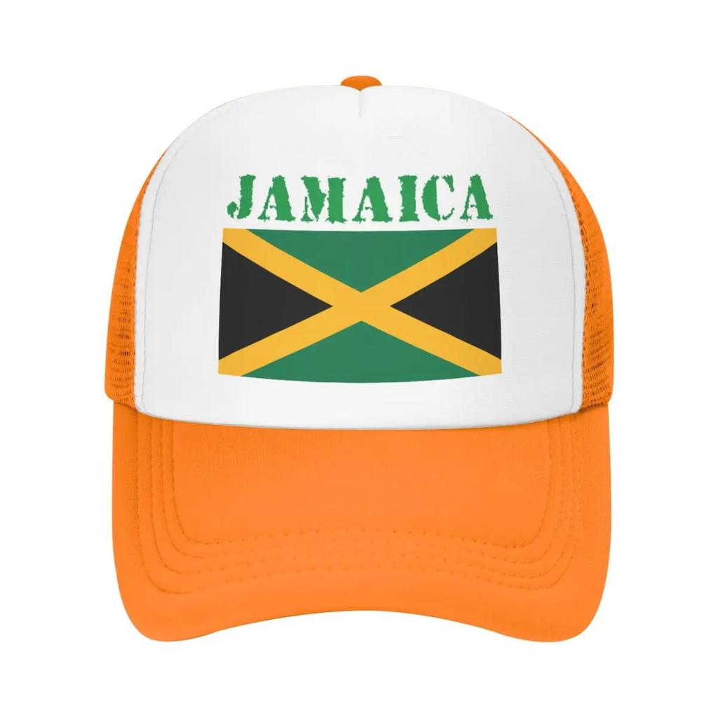 Custom Classic Jamaica Flag Baseball Cap for Unisex Women Adjustable Trucker Hat PerforUnisexce Snapback Dad Hat
