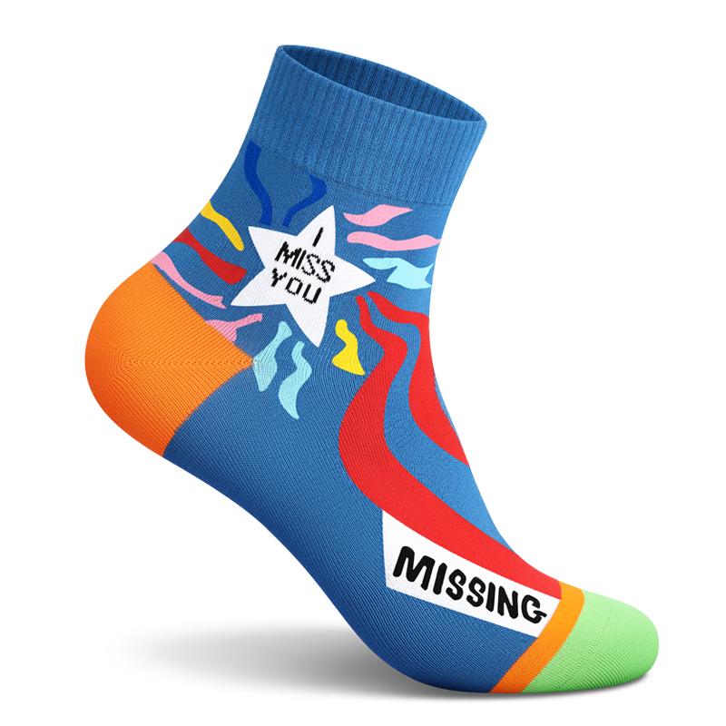 LONGFEI Designer Custom Logo High Quality Socks Manufacturer Men's Women Fashion Cotton Crew School Sport Socks