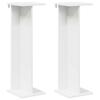 Plant Stand 2 Pcs White 25 X 25.5 X 80.5 Cm Engineered Wood
