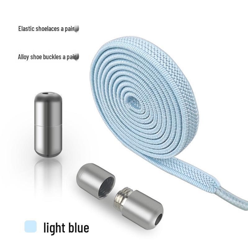 Elastic No-Tie Shoelaces for Kids with Easy Buckle