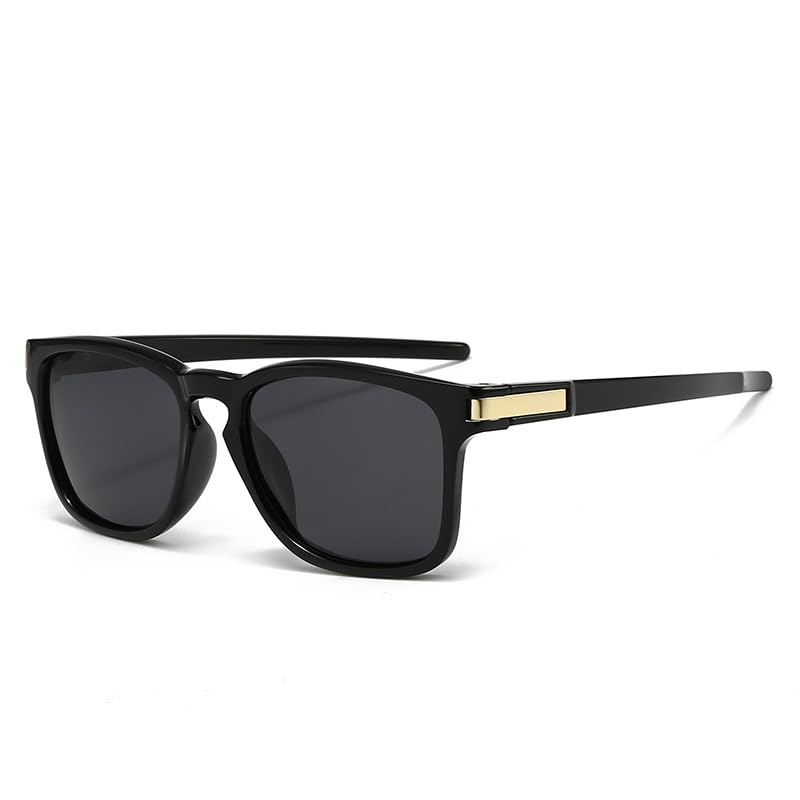 

Поляризованные фотохромные солнцезащитные очки для и Сильная защита от УФ-лучей Рыбалка, Вождение, Спорт, Сверхлегкие, Легкие, (Золото / черный)