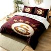 Galatasaray 3pc Duvet Cover Set Simple Modern Bedding Set Wrinkle Resistant Soft Fabric All Season Use a Perfect Gift