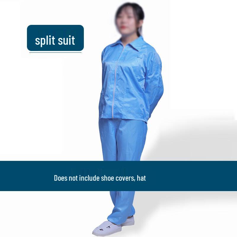 OLOMM Anti-static Cleanroom Split Suit S-M