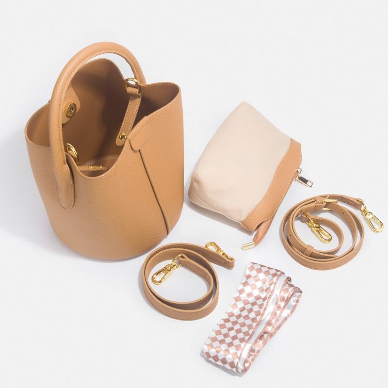 Bucket bag women's handbag women's new large-capacity commuter shoulder messenger bag women's multi-purpose bag small bag