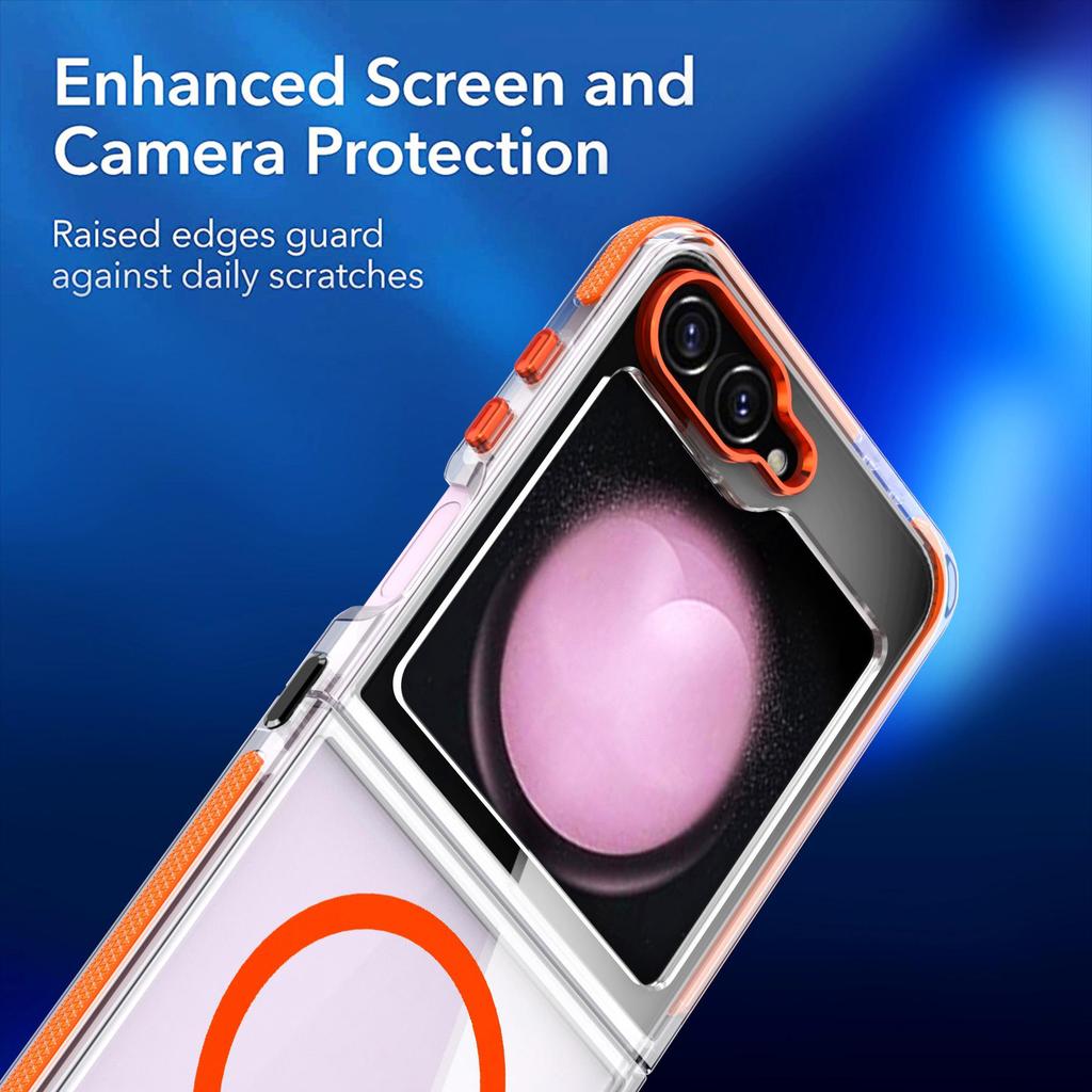 Funda protectora magnética de dos colores para Samsung Z Fold7/Flip7