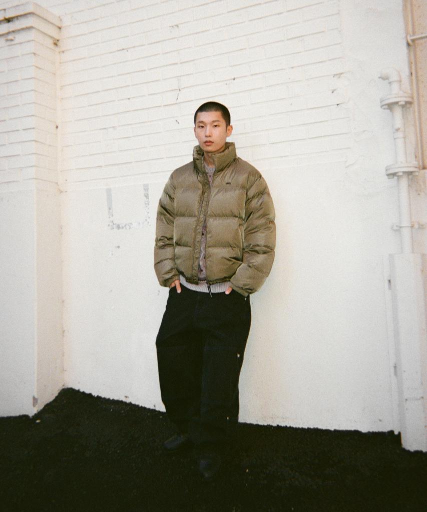 Lmc Og Puffer Duck Down Parka Brown