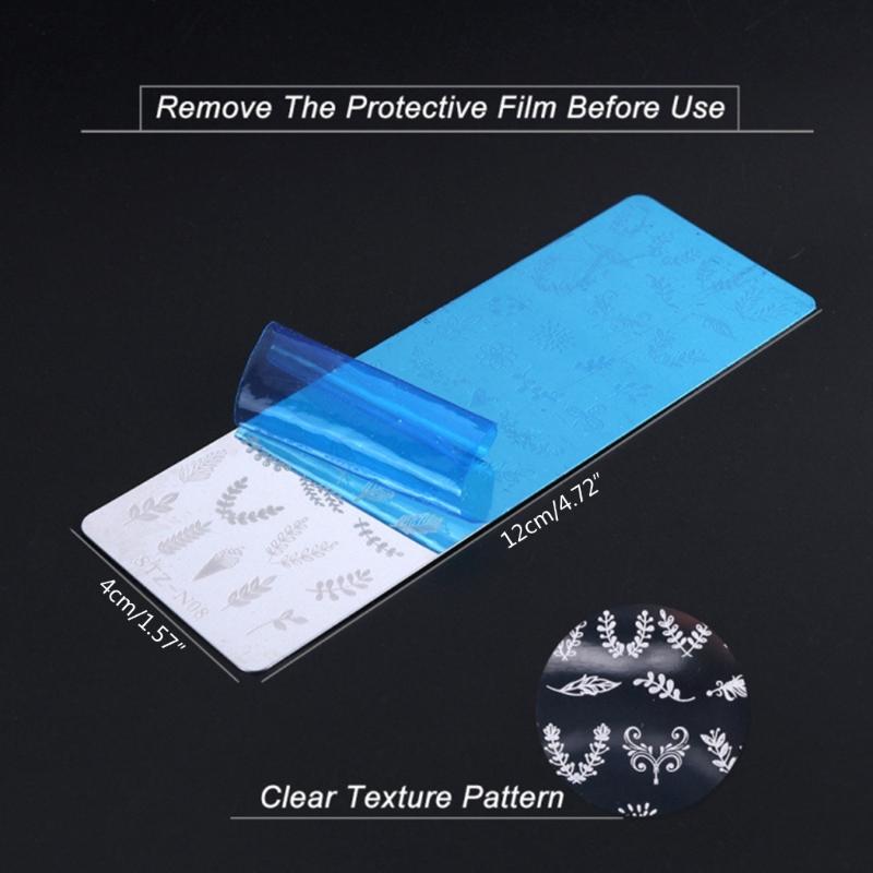 Nail Stamping Plate Animal Flower Nail-Image Stamp Plate Manicure Stencil Tool