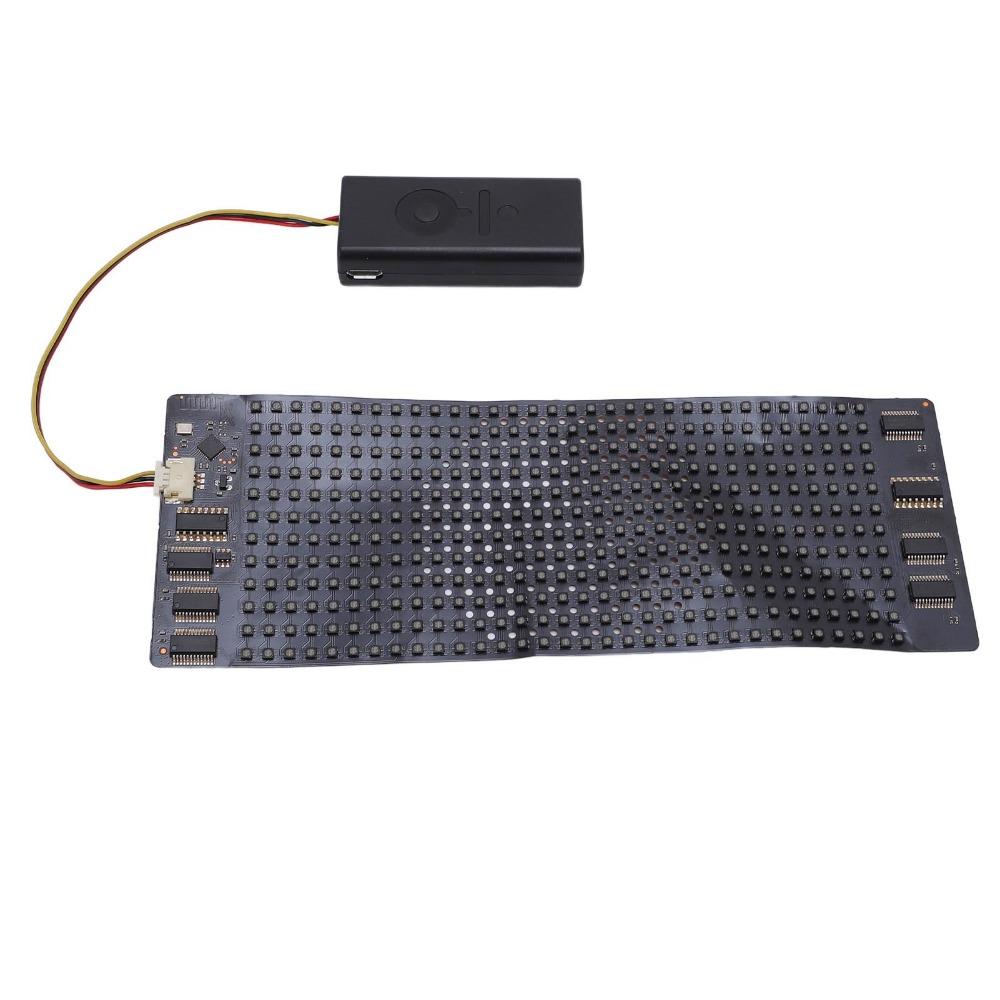 RGB LED Beads Flexible LED Display HD Full Color LED Screen Programmable LED Sign  Glasses