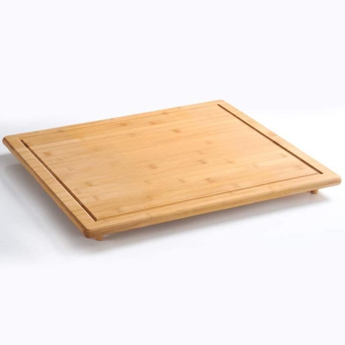 Planche à découper - KESPER - 5859913 - Bambou certifié FSC - 56x50 cm - Antidérapante