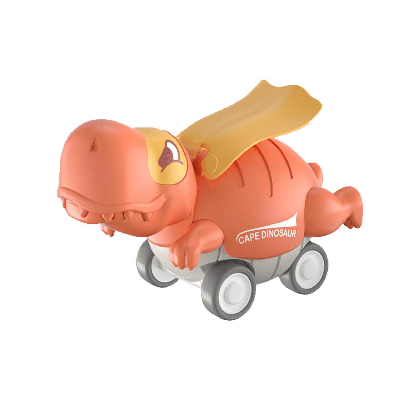 

Kids Push Button Toy Car, Baby Dinosaur Sliding Car, Decompression Car Toy One Size красный