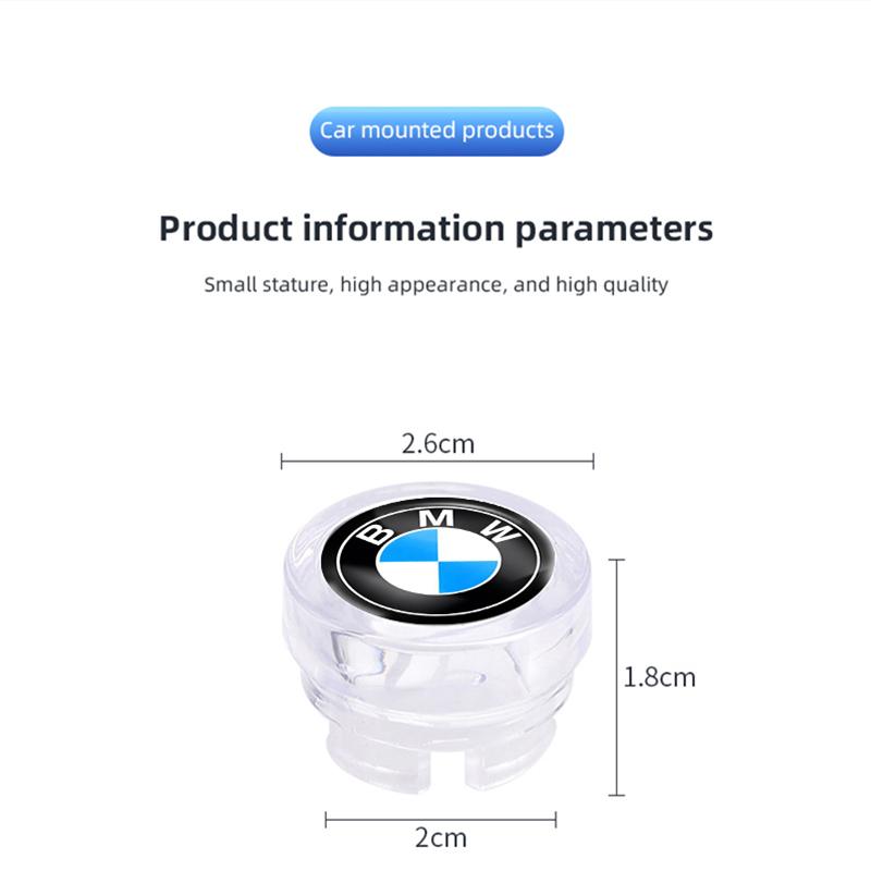 Car Cigarette Cap Lighter Cover DustProof Decoration For BMW Series i3 i4 G07 G06 G05 G02 G01 F48 F39 G42 G30 G20 G26 F01 F02