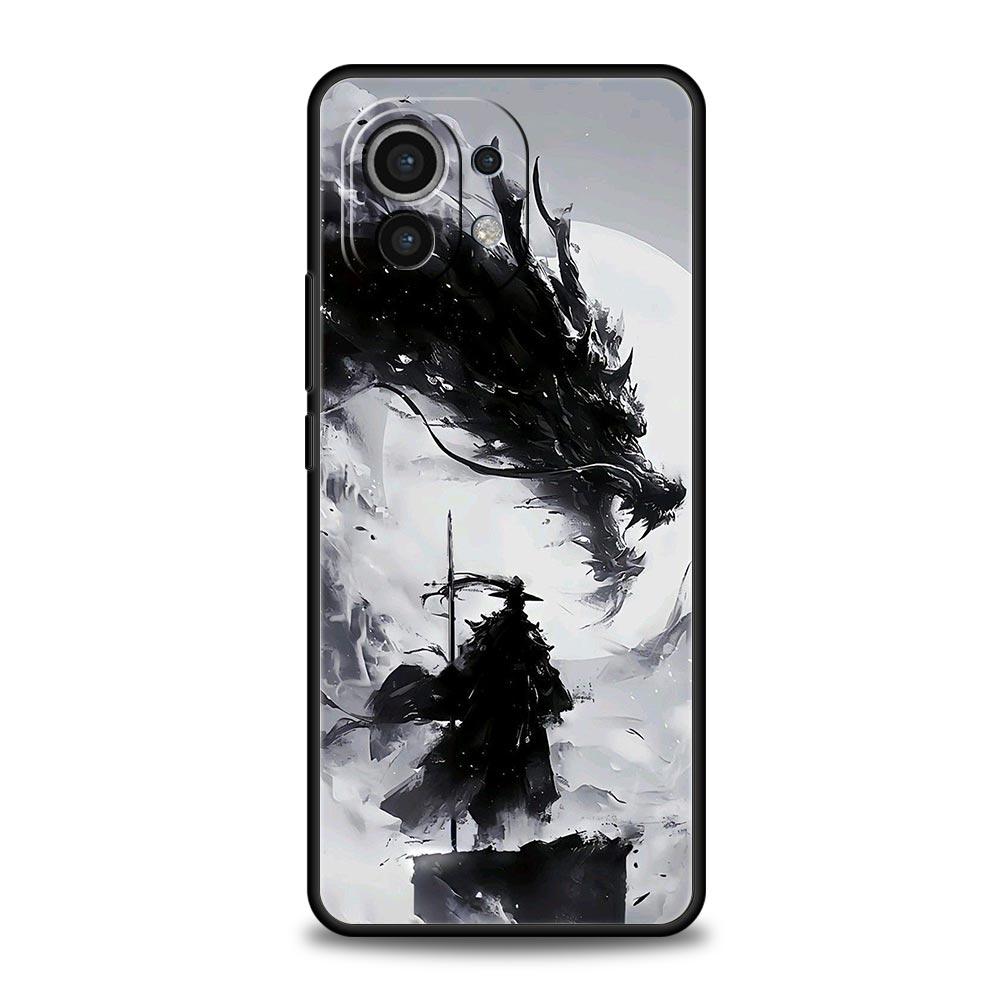 Funda de Teléfono de Dragón Para Xiaomi Mi 15 14 13 12 11 Lite 14T 13T 12T 11T Pro Poco X7 X6 X5 X3 Pro F6 F5 F4 Cubierta