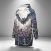 Women's Halloween Printed Long Sleeve Hoodie Casual Fashion Pullover Top