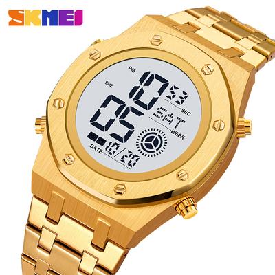 2025 New Men's Sports Watch Multi-function Waterproof Electronic Watch Stainless Steel Led Watch