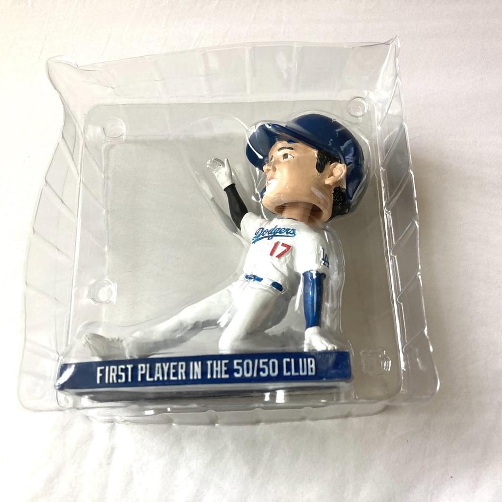 Shohei Ohtani 5050 Commemorative Bubblehead Figure, 50 Stolen Bases Sliding, Dodger Stadium Exclusive Distribution Item, May 15, 2025 [Item]