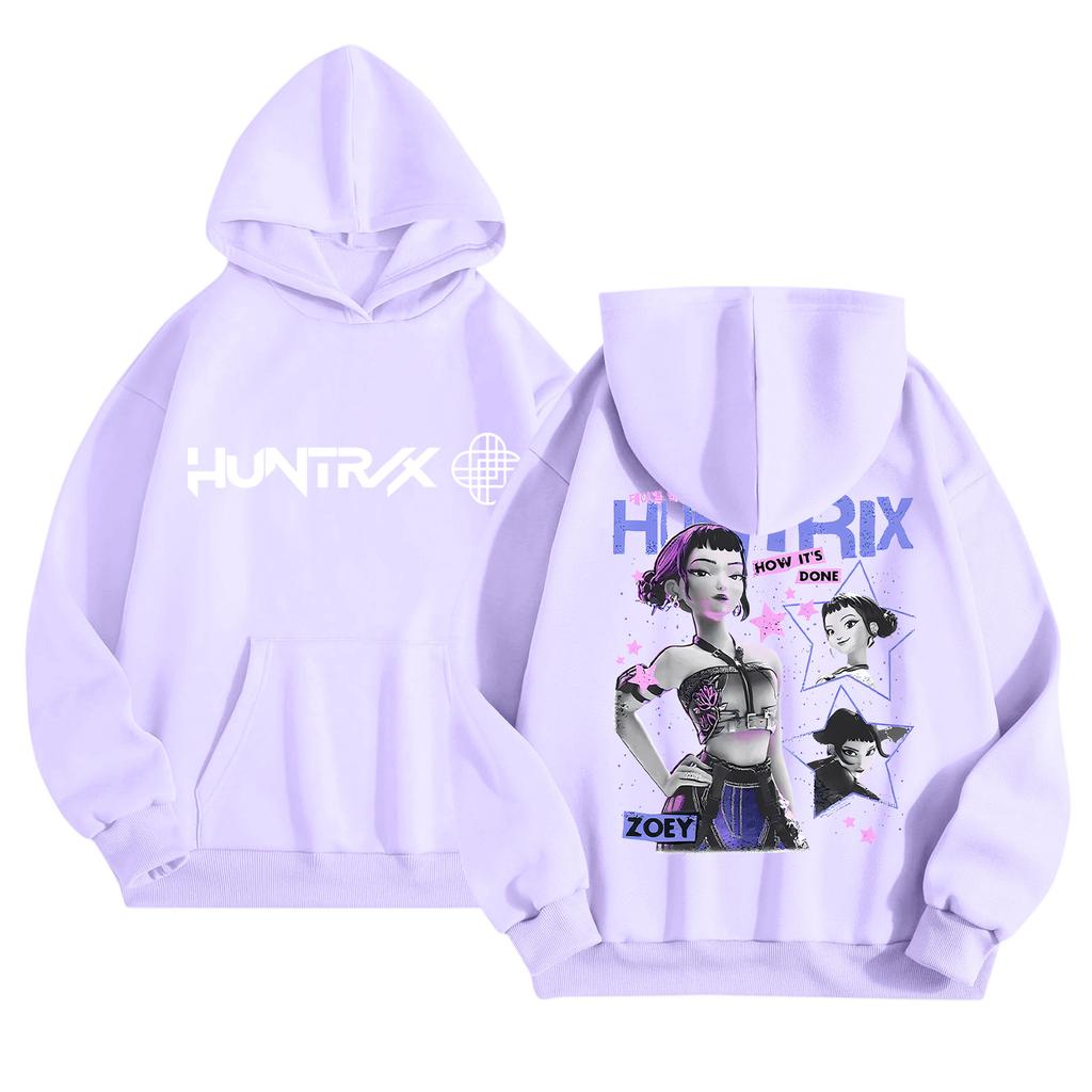 Children's Long-sleeved Loose Pullover Fashionable Hooded Sweatshirt