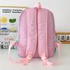 Women's Lightweight Backpack Contrast Student Schoolbag Color Block Travel Backpack