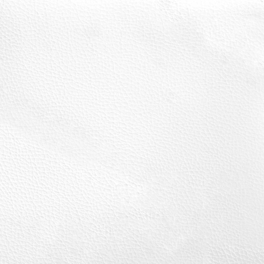 Armchair White 100x81x84 cm Faux Leather