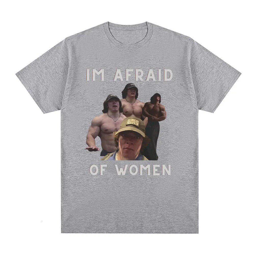 

Im Afraid of Women Sam Sulek T Shirt Gym Fitness Lovers Gift Tshirts Unisex Women Clothing Cotton Casual Oversized Tee Shirt 3XL