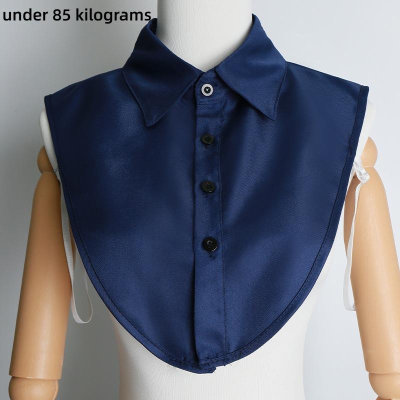 3pcs Multifunctional Professional Style Shirt with Fake Collar,Square Collar Suitable for Graduation Ceremony with Formal Cloths