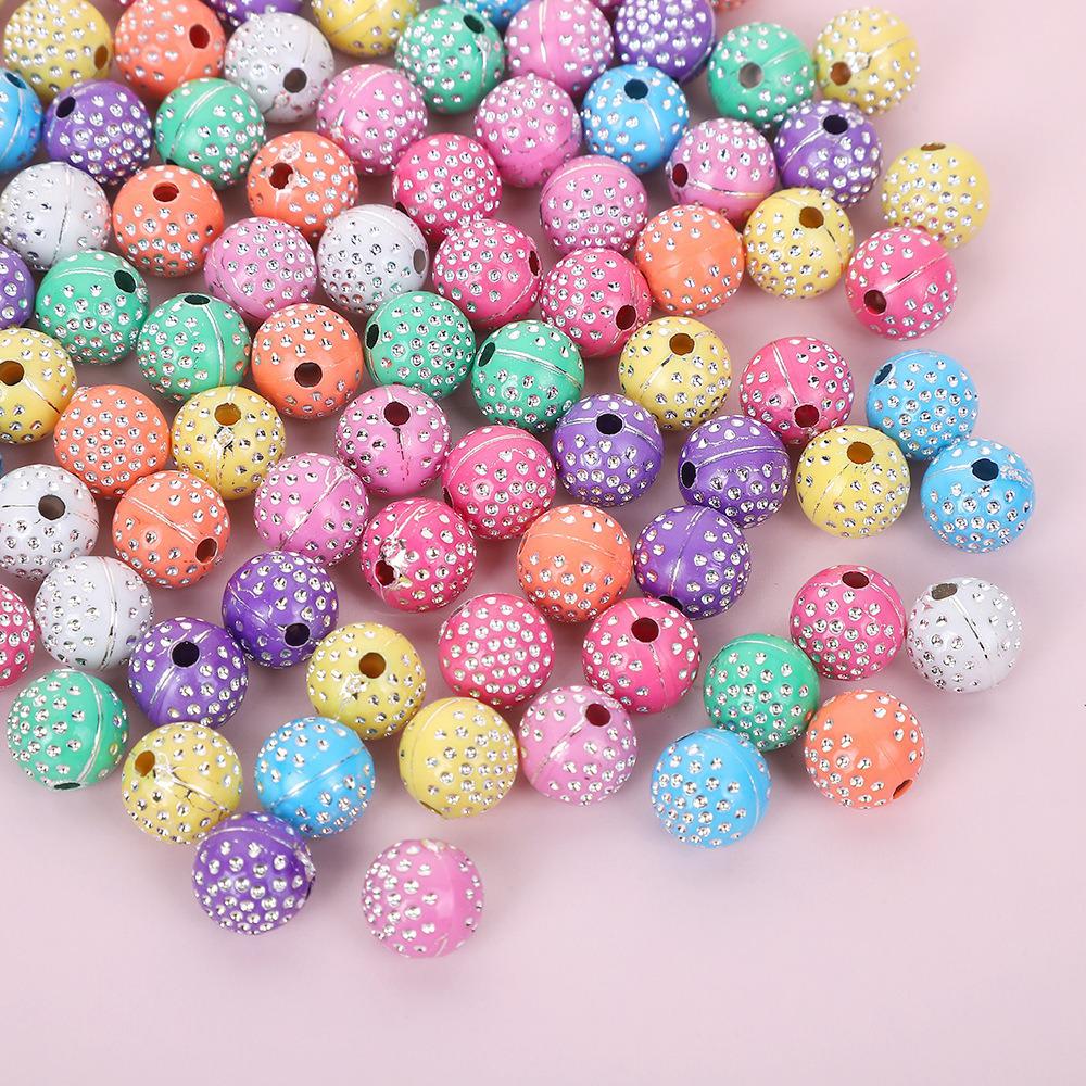 Acrylic Letter Beads for Kids' Jewelry Making – Educational DIY Beading Accessories