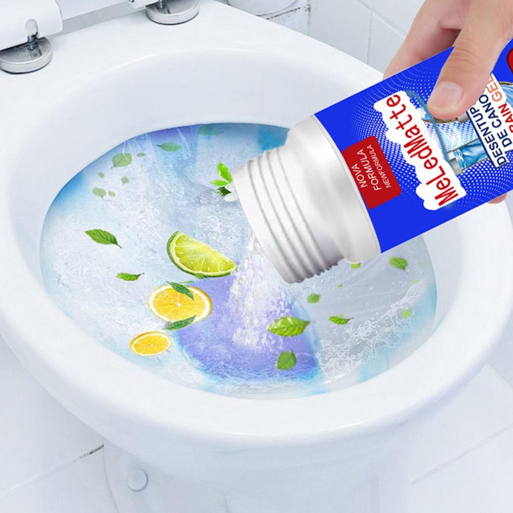 Powerful Pipe Dredging Agents Non-Irritating Sink Drains Cleaner for Multiple Pipes Toilet Cleaner Cleaning Bathroom Supplies