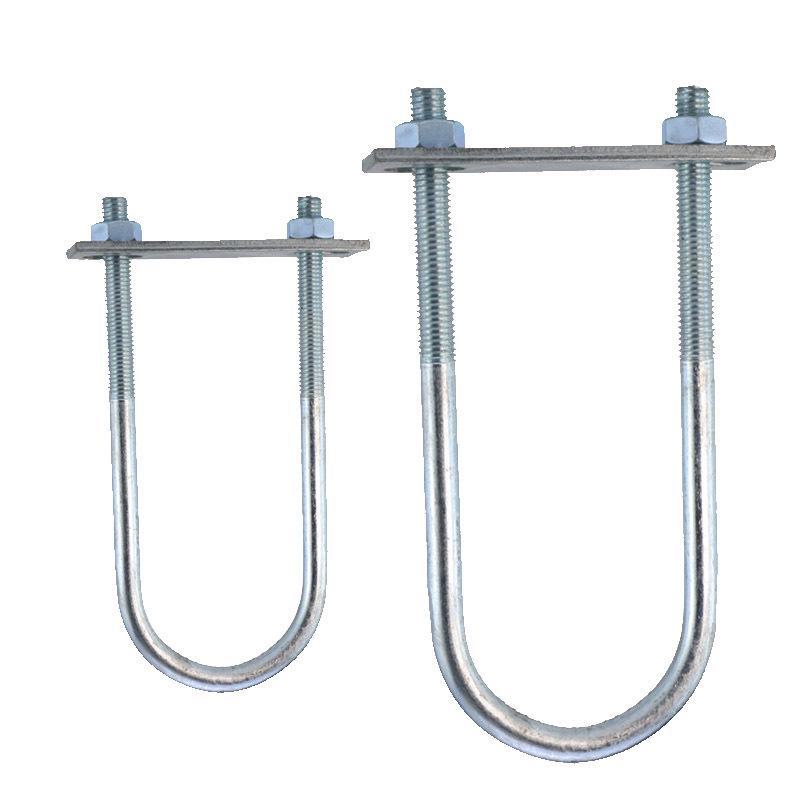 M6 U-Bolt & U-Screw Kit: U-Shaped Riding Clamp & Water Pipe Fixing System