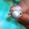 QAVISH Pearl Sterling Silver Ring