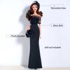 Supermodel New Doll Clothes Set Elegant Black Dress Series Dress Up Doll Party Dresses Accessories For 30Cm 1/6 Bjd Fr Doll Toys