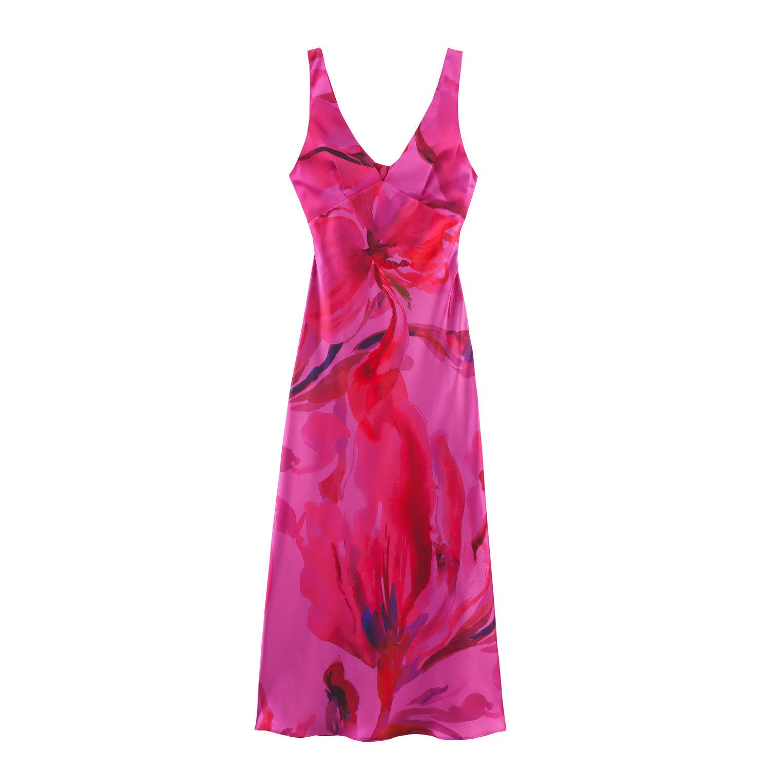 

Элегантное женское миди-платье TAOP&ZA с летним принтом L разноцветный