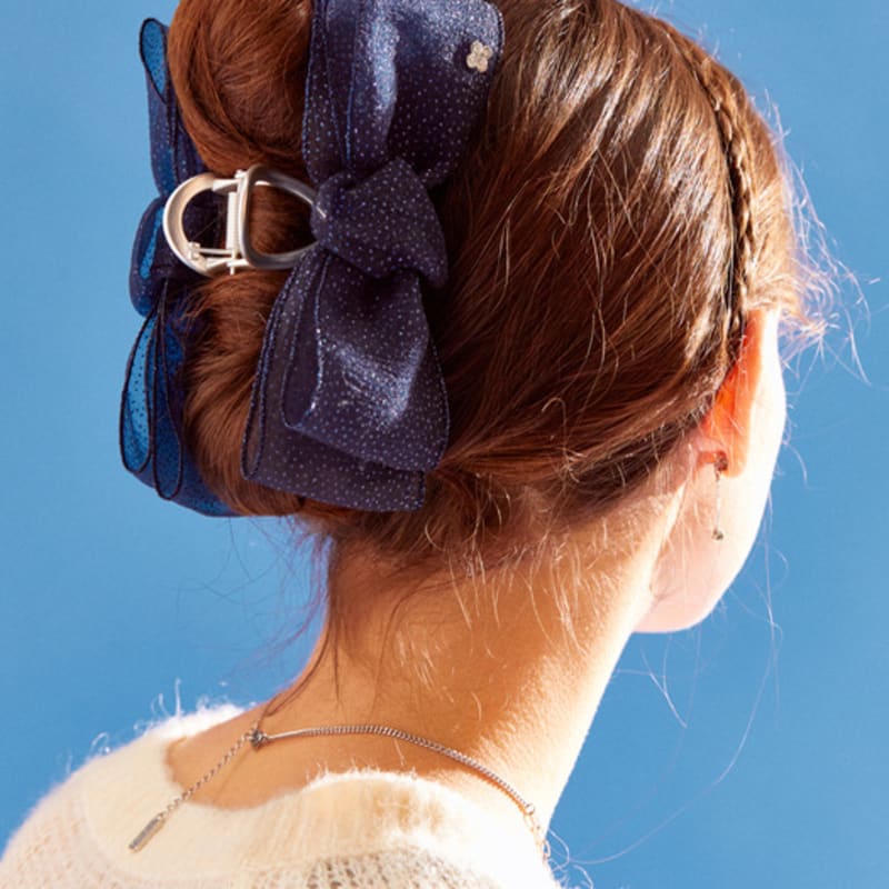 

MERRYMOTIVE Full of starlight ribbon hair claw Free