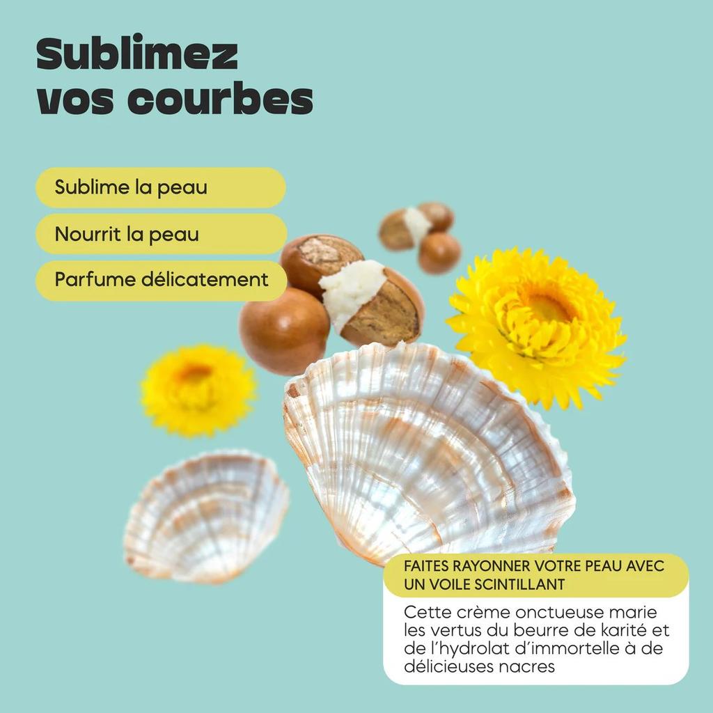 Crème Sublimatrice Scintillante pour le Corps