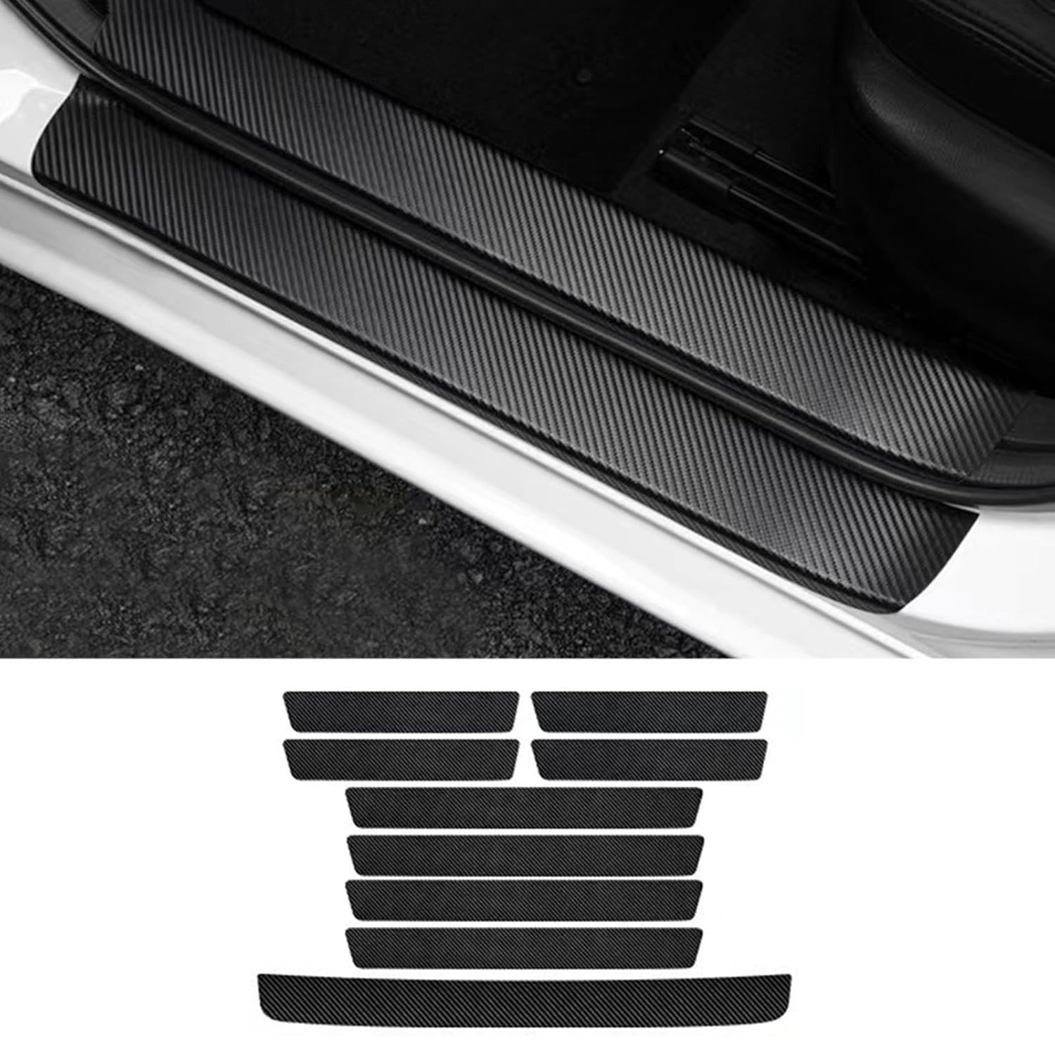 

Защита бокового порога автомобиля Subaru Forester серии SJ серии SK, Защита бокового порога, Накладка One Size чёрный