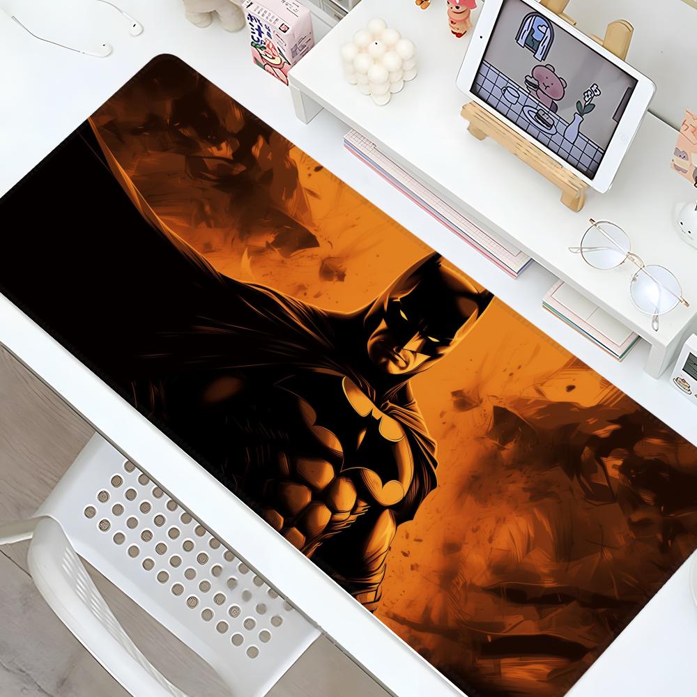 B-BatmanS Mouse Pad Gaming Locking Edge Big Computer Gamer Large Rubber Anime Art Mousepad Laptop Desk Mat