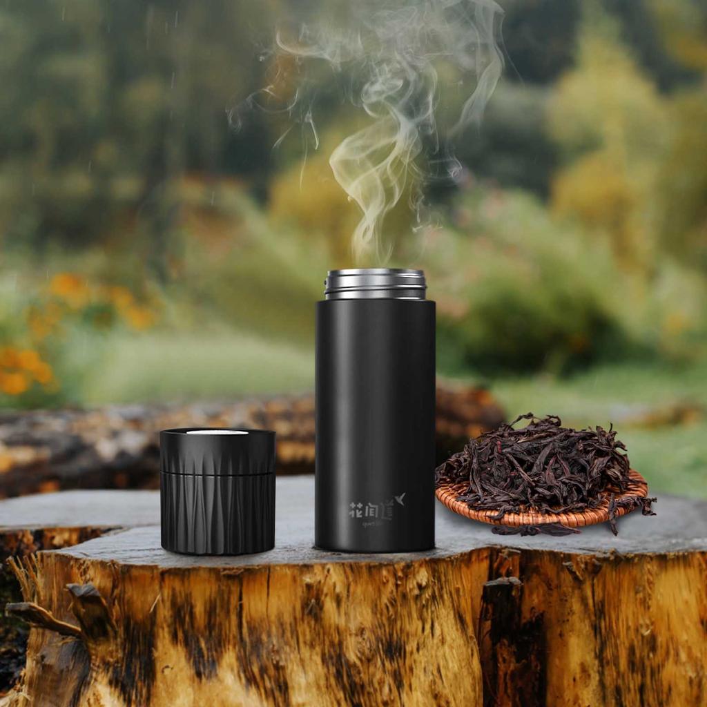 316 Stainless Steel Tea-Infuser Insulated Tumbler Business Gift Water Bottle, Creative Couples Gift For Men And Women, Father'S Day Thermal Mug