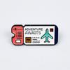 Creative Airplane Brooch: Cute Cartoon Plane Badge for Backpack Decoration