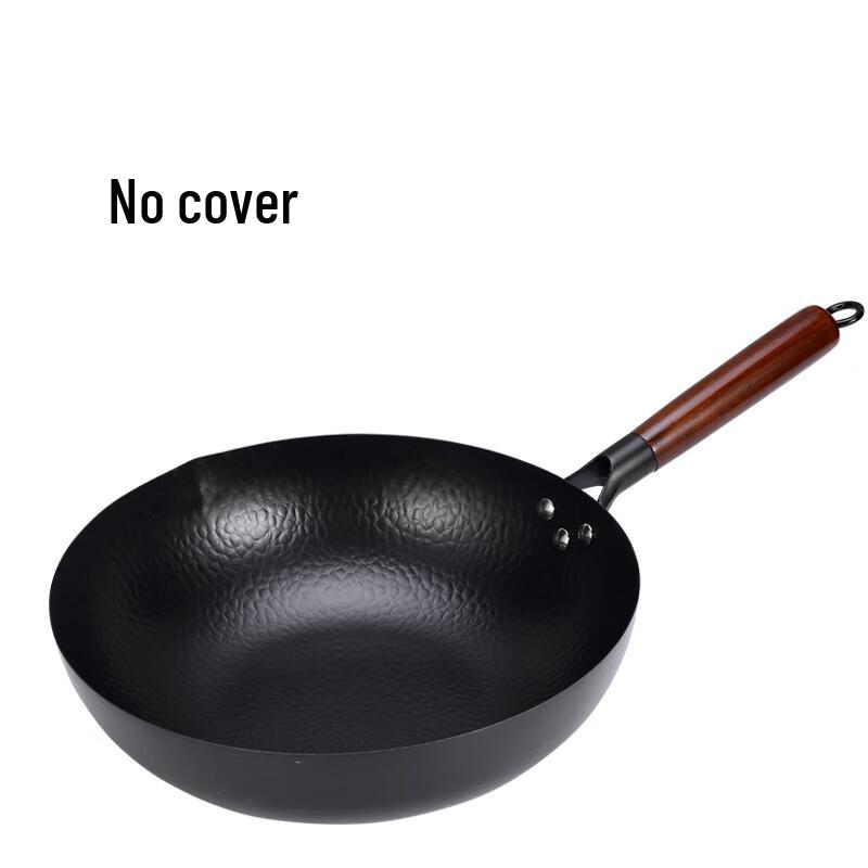 Kejiaxiang 32cm Zhangqiu Iron Non-Coated Wok 32cm