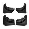 Black ABS Car Mud Flaps: Tire Splash Guards for Tesla