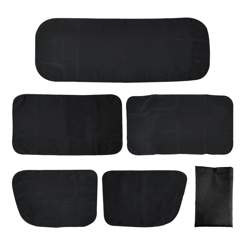 SEIWA Magnetic Blackout Curtains of for Suzuki Every Car Sunshades for Car NV Scrum Minicab Van (Set 5) (DA17V JOIN/PC/PA Limited/PA) IMP164,