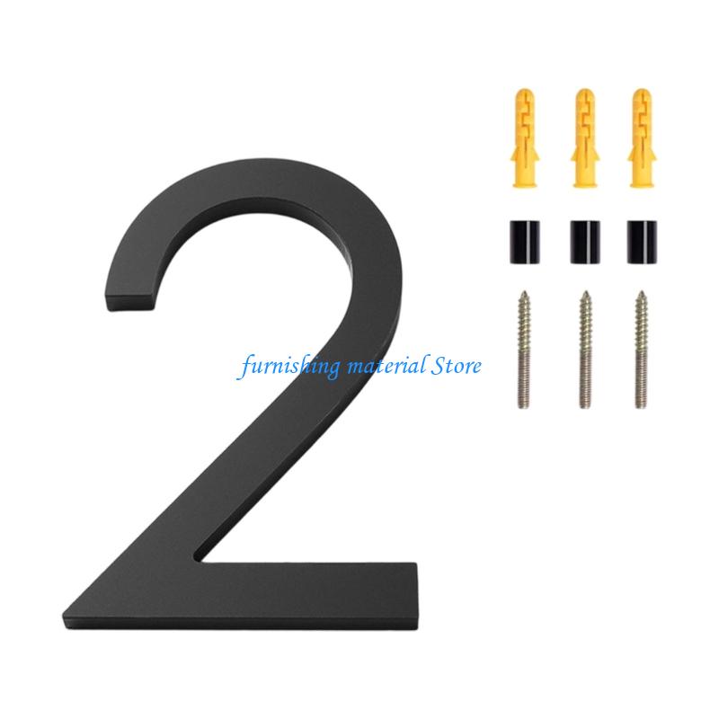 Y5GD Universal Acrylic Floating House Numbers Modern Numbers Address Sign Door Label For Apartments And Offices