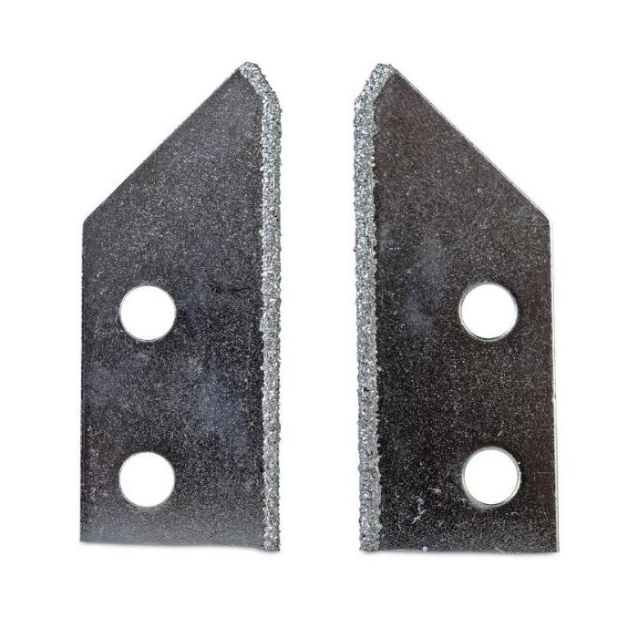 Rechange Grattoir - Générique - Lame pour Grattoir - 2 Plaquettes Widia - Résistance à l'Abrasion