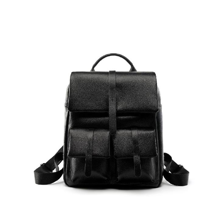 Верхний слой Коровья кожа Натуральная Капля Большая вместимость Многофункциональный Рюкзак Натуральная кожа Модный Рюкзак Путешествия Женский Рюкзак