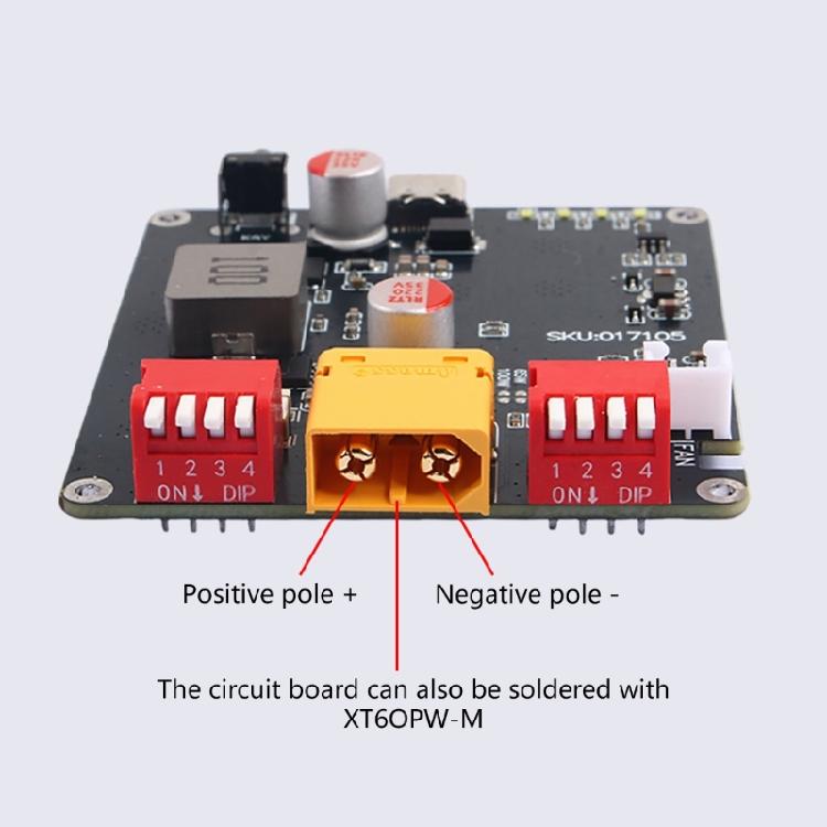 140W Bidirectional Fast Charging Module Replacement 2S 4S 5S 6S Battery Charging Board IP2366 Charging Module