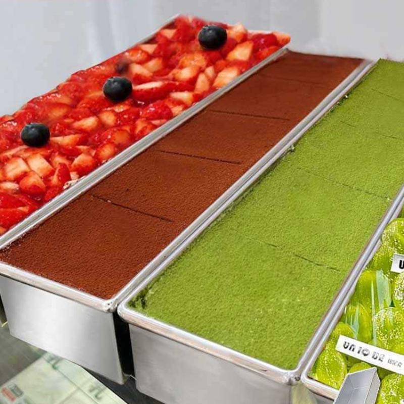 Tiramisu Muffin Pan Stainless Steel Cheesecake Pan Baking Mould Rectangle Cake Pan For Birthday Cake Cake Bread Chiffon Tiramisu