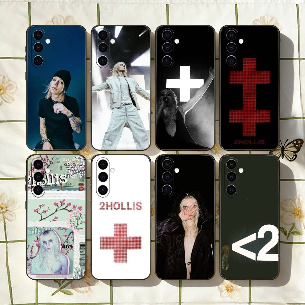 S-Singer 2hollis Albums Phone Case For Samsung Galaxy A73,A72,A71,A70,A53,A52,A51,Soft Silicone Black Cover