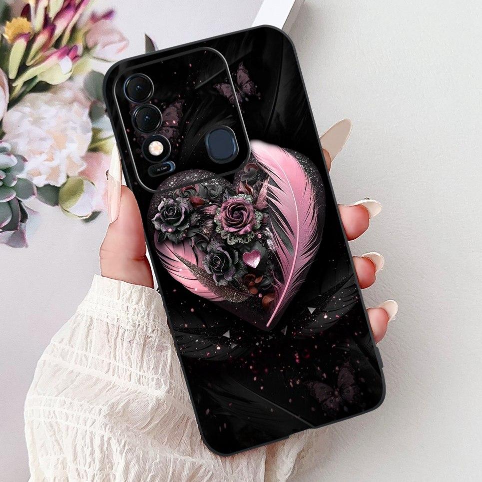 New Fashion Back Cover For Tecno Spark 8 8p 8c 8 Pro Case For Spark8c KG5k Phone Shell Cool Animals Luxury Girly Soft Silicone