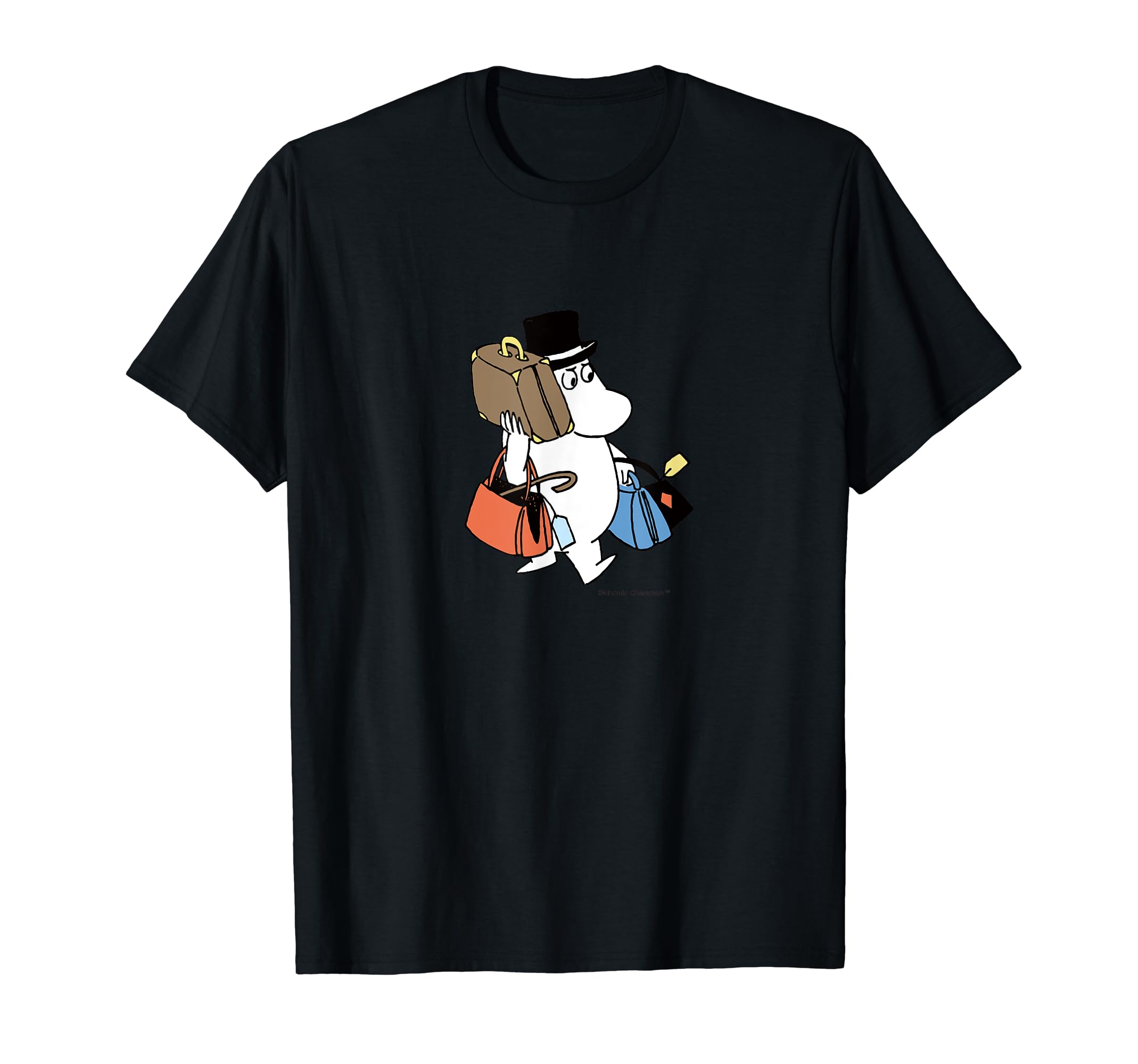 

Moominpappa Trunk and Bag T-shirt чёрный