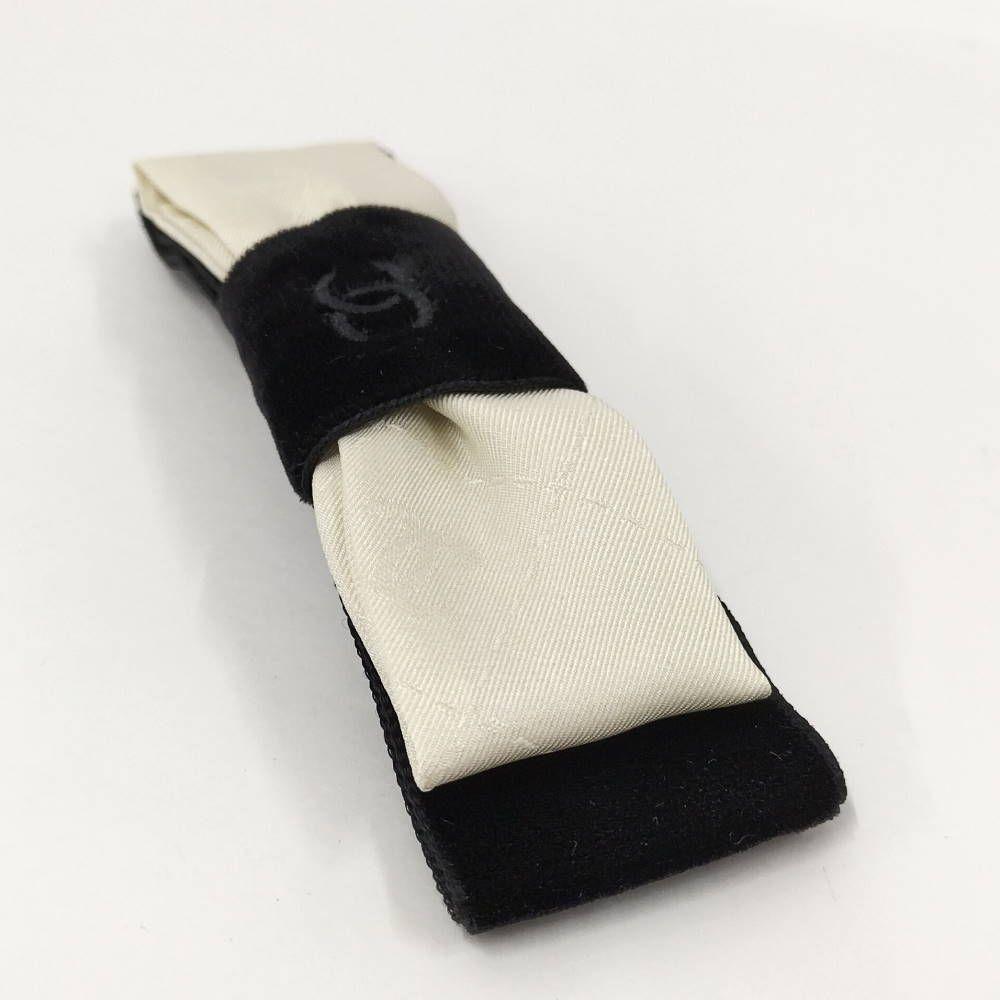 Used CHANEL Ribbon Barrette 24B